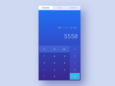 Standard Calculator-D4
