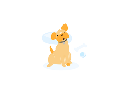 Pup character character design digital illustration dog flat illustration puppy startup startup branding vector