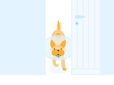 Pup character character design dog dog illustration flat illustration puppy startup startup branding vector