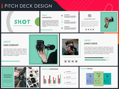 Minimalist Custom Pitch Deck Design for Start-ups! business corporate corporate presentation design fundraiser fundraising google slides illustration infographics keynote pitch deck powerpoint design startups