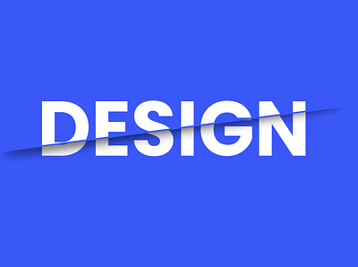 Sliced Text Effect brand design branding design figma graphic design logo product design ui design visual design web design