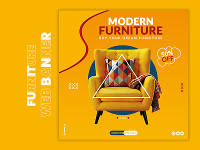 Furniture web banner