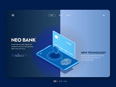 Neo bank 3d animation app banking branding concept credit design digital fintech graphic design illustration landing page logo motion graphics startup technology ui ux vector