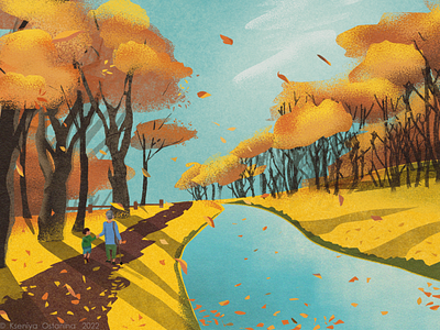 Autumn | Illustration for longread