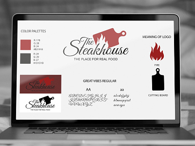TheSteakhouse Logo branding design graphic design illustration logo typography ui vector