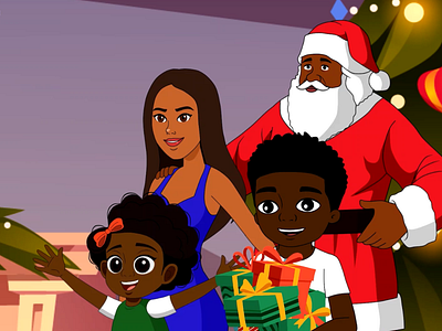 Christmas 2D Animation