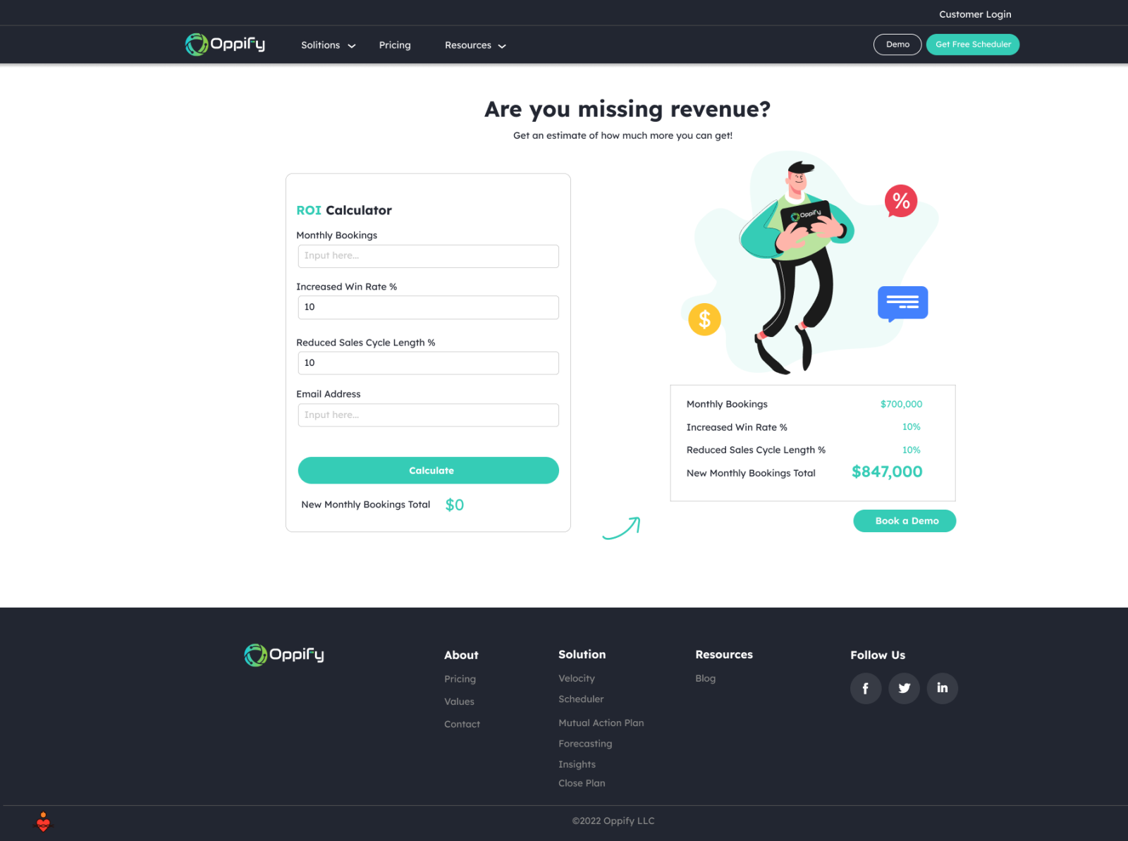 Missing revenue page design by Anna Faris on Dribbble