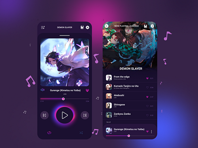 #DailyUI: Music player dailyui design ui