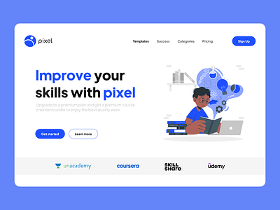 Landing Page for Education (Concept)