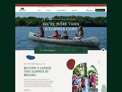 Brooks School Summer Programs—Homepage