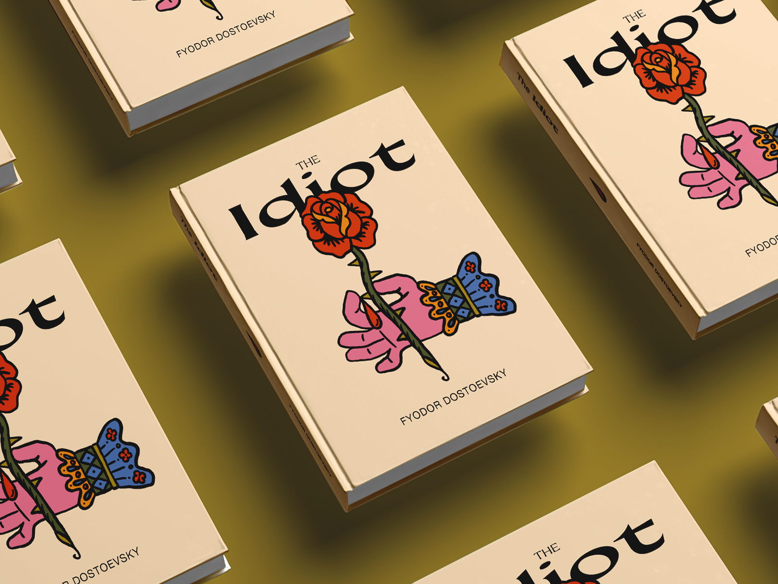 The Idiot — Book Cover Refresh By Courtney Lord On Dribbble