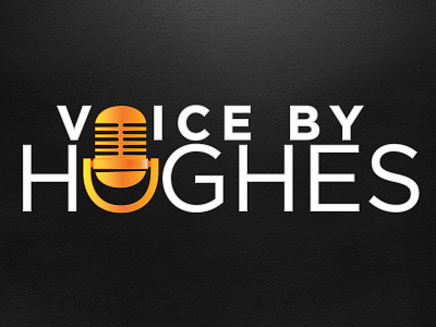 Voice By Hughes "Logo" audio logo mircophone