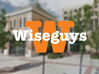 Wiseguys: Logo Update comedy logo wiseguys