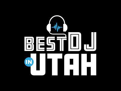 Logo: "Best DJ In Utah"