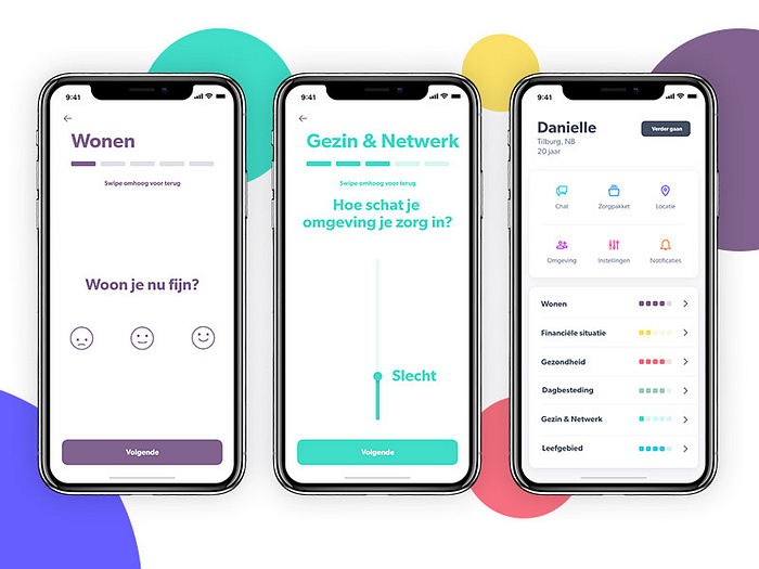 Concept; Dynamic survey flow by Graddes on Dribbble