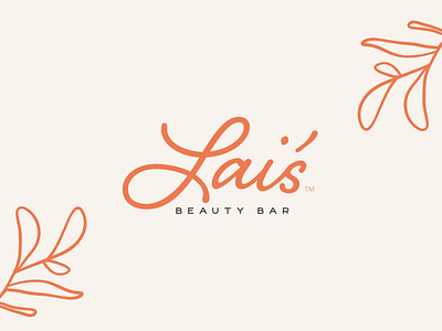 Lai's Beauty Bar branding design graphic design logo vector