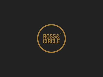 Ross & Circle Branding & packaging branding graphic design logo packaging vector