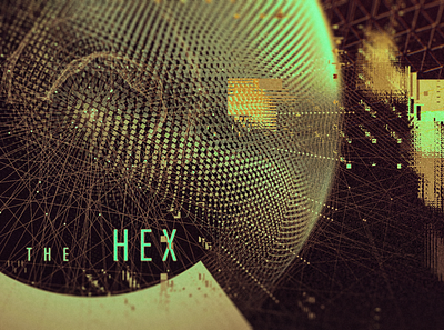 THE HEX 3d design graphic design ui