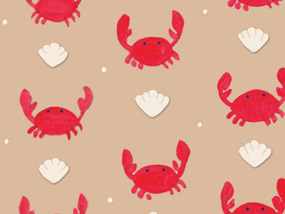 Crab Pattern illustration pattern