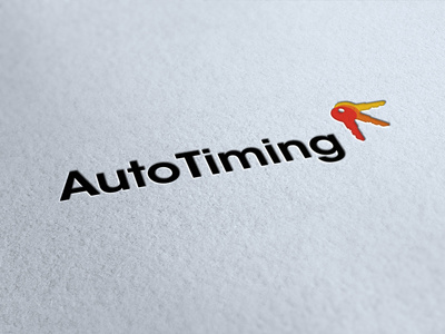 Logo Autotiming graphic design identity keys logo logotype needles time