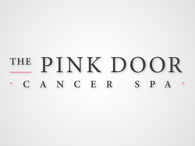Pink Door Logo 2 cancer spa logo the pink door