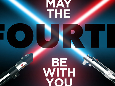 May The 4th Be With You quotes star wars typography