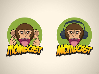 MOMBcast 2013 Logos 2-up illustrator logo monkey