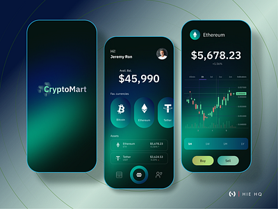 CryptoMart - A crypto trading app