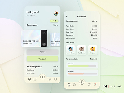 Online Payment app UI