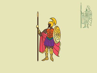 Spartan Warrior Logo brave gladiator guard pride protect secure spartanlogo swordlogo warriorlogo