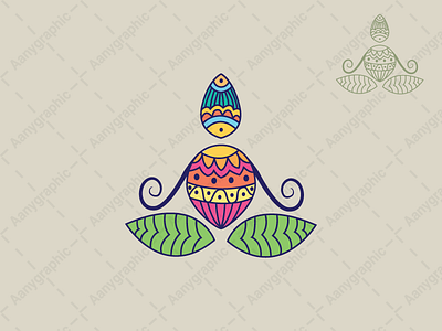 Yoga Meditation Logo beauty healthlogo illustration meditation meditationlogo nature yoga logo