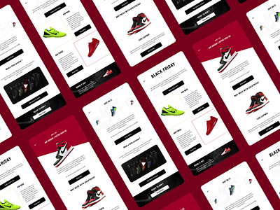 Nike : Email drip campaign branding email email marketing figma kpis marketing ui