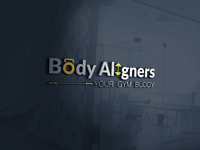 Body Aligners branding design fiverr vector