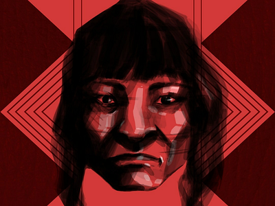 Wajãpi lives! art digital art illustration indigenous red
