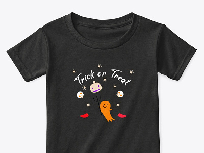 Trick or Treat Funny Halloween Shirts graphic design halloween for kids halloween gift