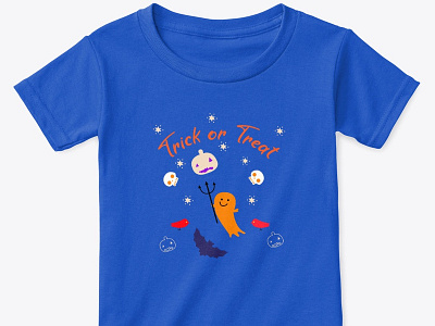 Trick or Treat Shirt girls halloween shirt graphic design halloween gift