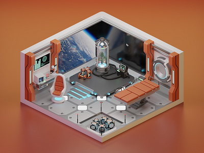 Sci Fi Room 3d