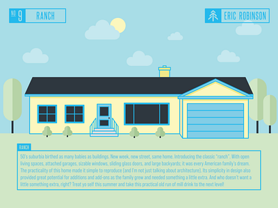 House Illustration 9 of 12 - Ranch branding design graphic design illustration