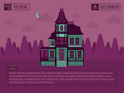 House Illustration 10 of 12 - Victorian branding design graphic design illustration