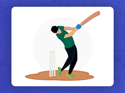 Bating Style batsman cricdost cricket illustration sakthi sakthi ragava vector