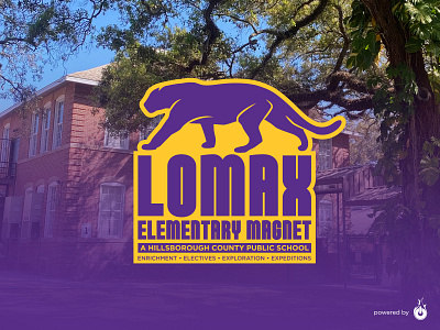 Lomax Elementary Magnet Logo