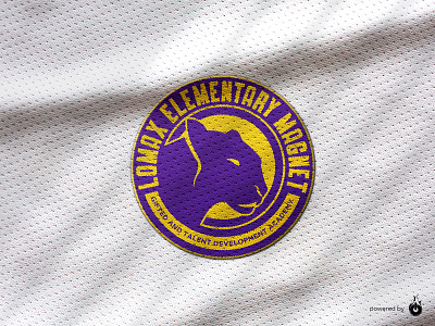 Lomax Elementary Magnet Sport Logo branding design graphic design illustration logo