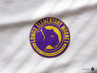 Lomax Elementary Magnet Sport Logo