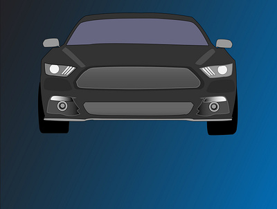 GT Mustang graphic design