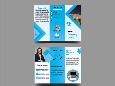 Business trifold