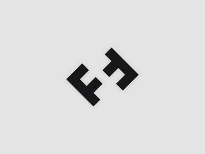 F + F + H brand concept logo logotype monogram trademark