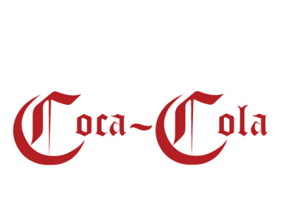 Coca-Cola Type Rebranding branding design typography