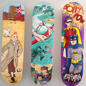 Misc. Decks batman tin tin