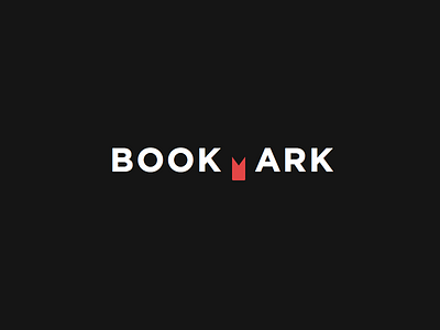 Bookmark bold bookmark brand branding dark logo logotype mark negative space