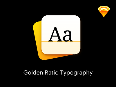 Golden Ratio Typography - Sketch Plugin golden golden ratio height line line height plugin ratio sketch text typo typography